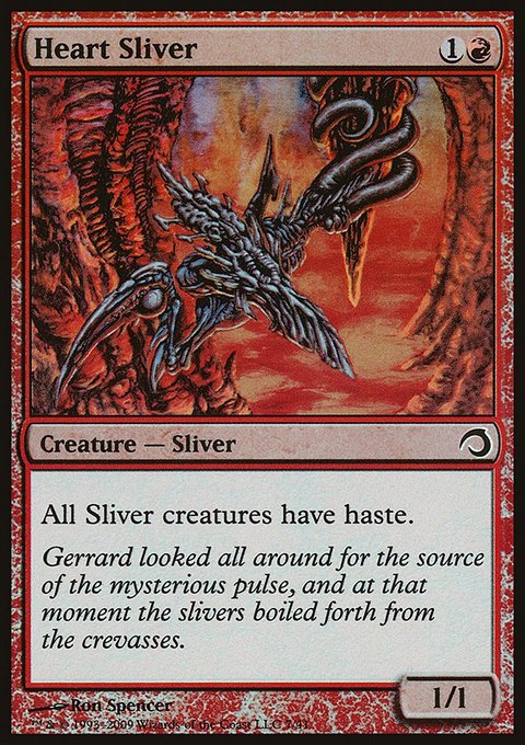 Heart Sliver, Premium Deck Series: Slivers #7, Magic: The Gathering card