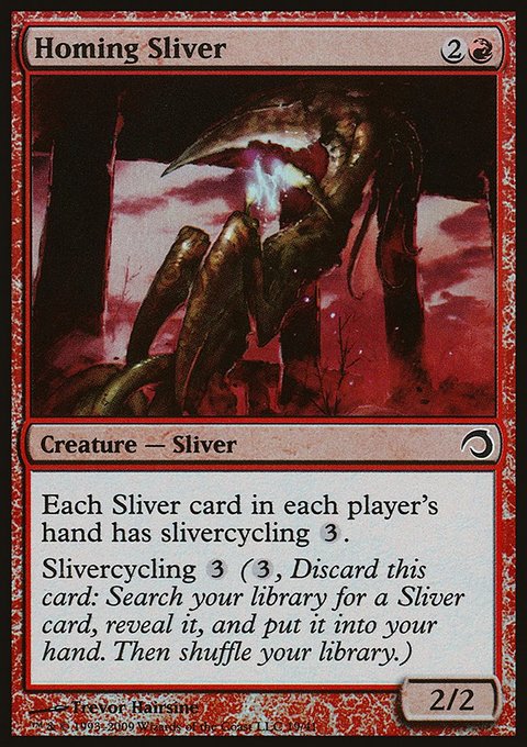 Homing Sliver, Premium Deck Series: Slivers #19, Magic: The Gathering card