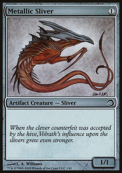 Metallic Sliver, Premium Deck Series: Slivers #1, Magic: The Gathering card