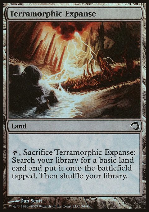 Terramorphic Expanse, Premium Deck Series: Slivers #34, Magic: The Gathering card