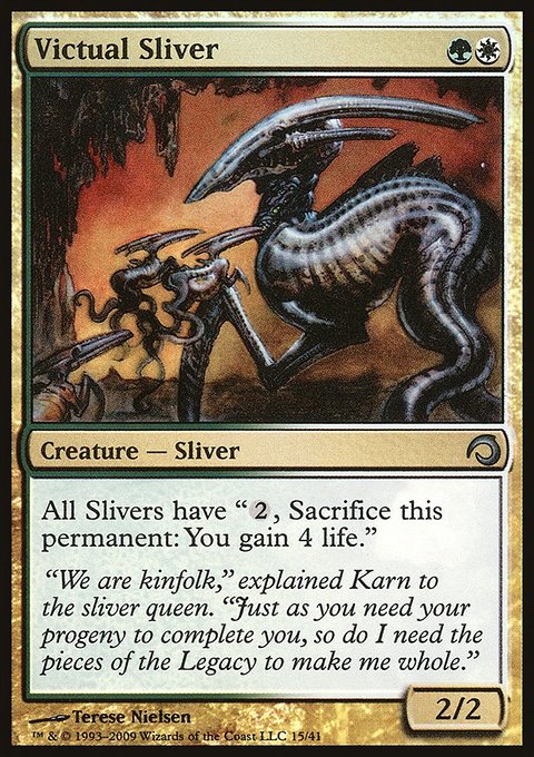 Victual Sliver, Premium Deck Series: Slivers #15, Magic: The Gathering card