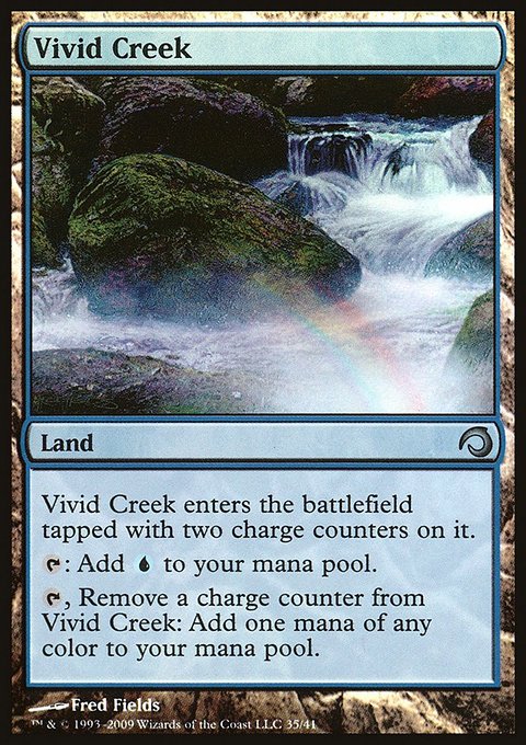 Vivid Creek, Premium Deck Series: Slivers #35, Magic: The Gathering card