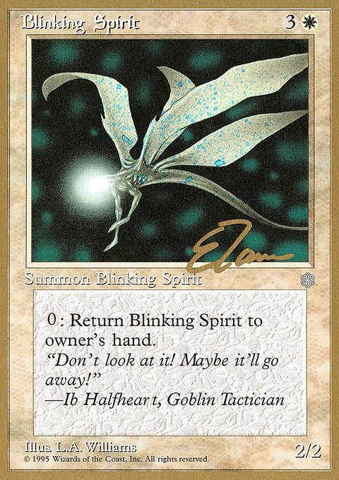 Blinking Spirit, Pro Tour Collector Set #et8, Magic: The Gathering card