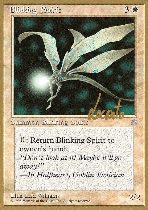 Blinking Spirit, Pro Tour Collector Set #ml8, Magic: The Gathering card