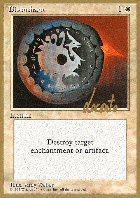 Disenchant, Pro Tour Collector Set #ml22, Magic: The Gathering card