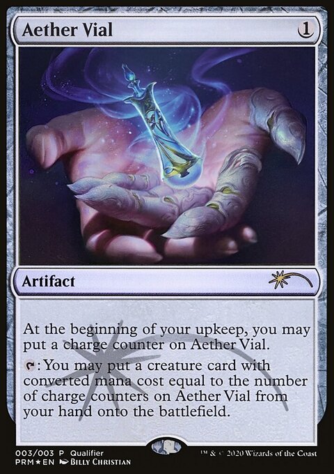 Aether Vial, Pro Tour Promos #2020-3, Magic: The Gathering card