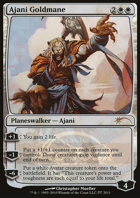 Ajani Goldmane, Pro Tour Promos #2011, Magic: The Gathering card