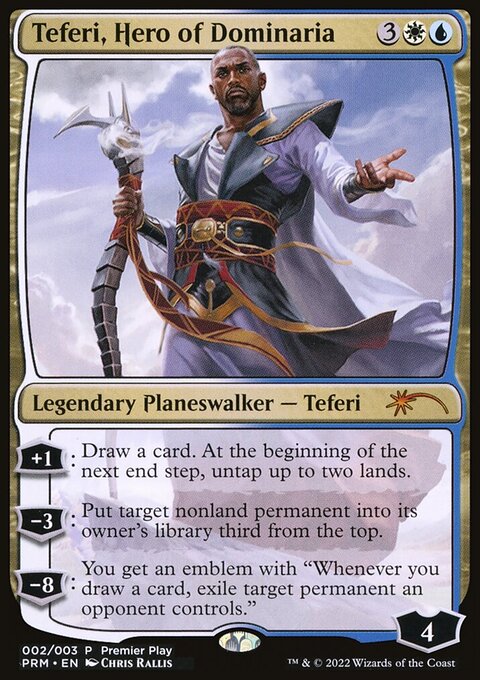 Teferi, Hero of Dominaria, Pro Tour Promos #2022-2, Magic: The Gathering card