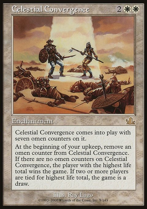 Celestial Convergence, Prophecy #5, Magic: The Gathering card