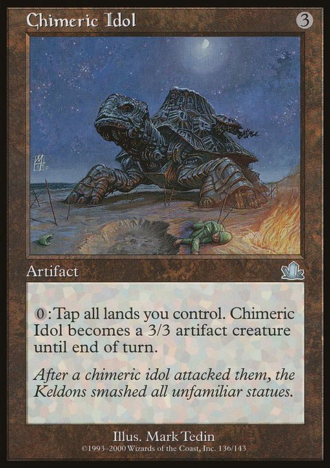 Chimeric Idol, Prophecy #136, Magic: The Gathering card