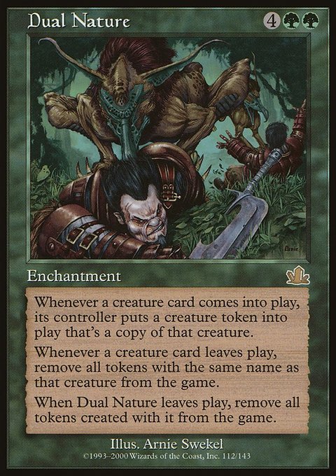 Dual Nature, Prophecy #112, Magic: The Gathering card