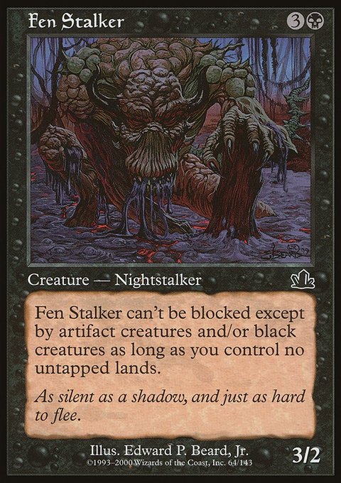 Fen Stalker, Prophecy #64, Magic: The Gathering card