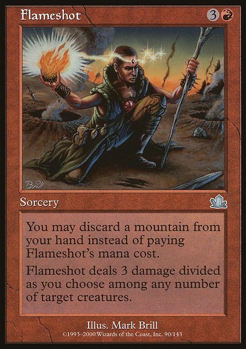 Flameshot, Prophecy #90, Magic: The Gathering card