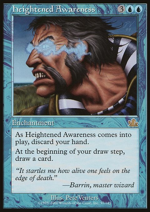 Heightened Awareness, Prophecy #37, Magic: The Gathering card