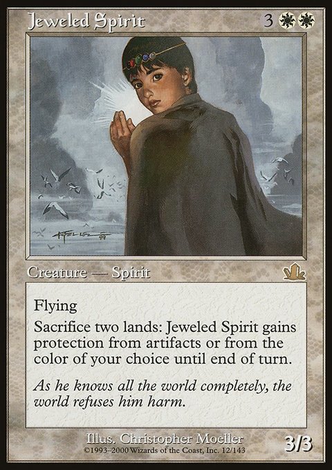 Jeweled Spirit, Prophecy #12, Magic: The Gathering card
