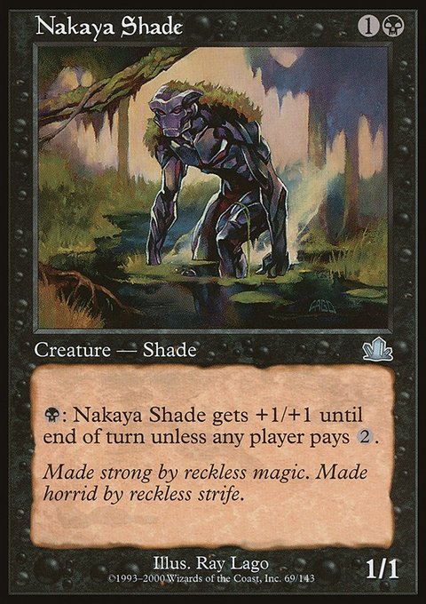 Nakaya Shade, Prophecy #69, Magic: The Gathering card