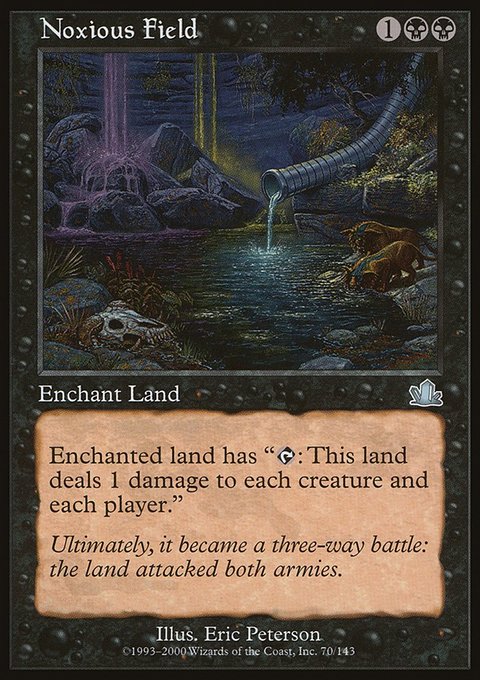 Noxious Field, Prophecy #70, Magic: The Gathering card