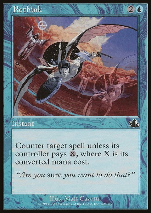 Rethink, Prophecy #42, Magic: The Gathering card