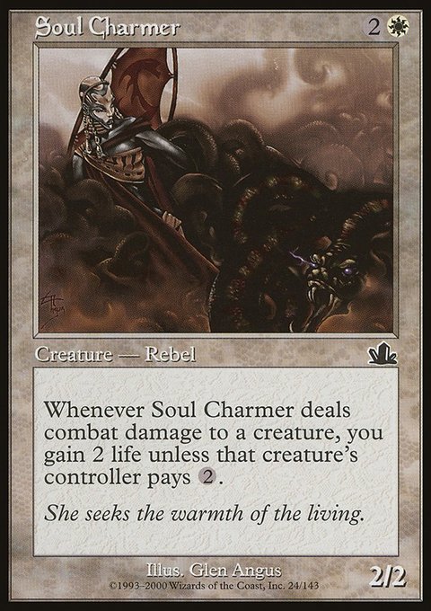 Soul Charmer, Prophecy #24, Magic: The Gathering card