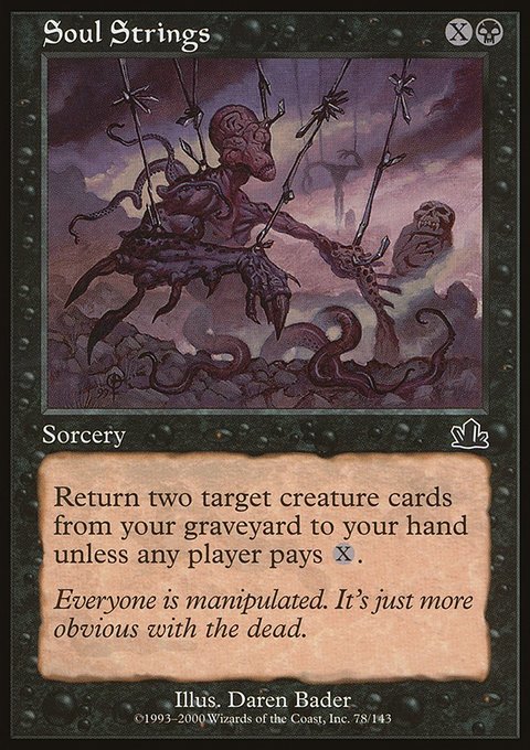Soul Strings, Prophecy #78, Magic: The Gathering card