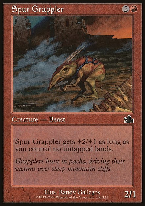 Spur Grappler, Prophecy #104, Magic: The Gathering card