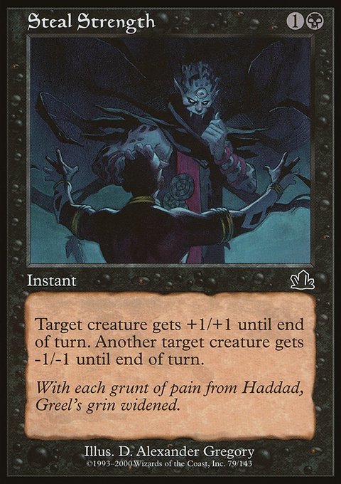 Steal Strength, Prophecy #79, Magic: The Gathering card