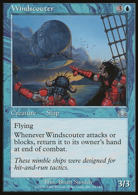 Windscouter, Prophecy #53, Magic: The Gathering card