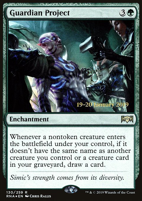 Guardian Project, Ravnica Allegiance Promos #130s, Magic: The Gathering card