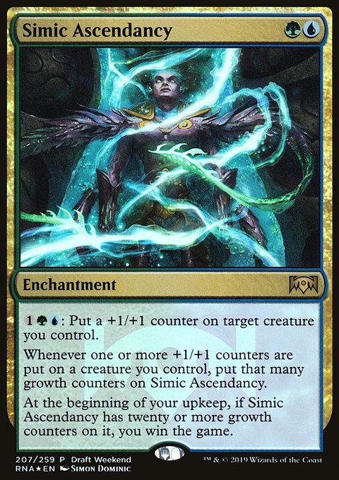 Simic Ascendancy, Ravnica Allegiance Promos #207, Magic: The Gathering card
