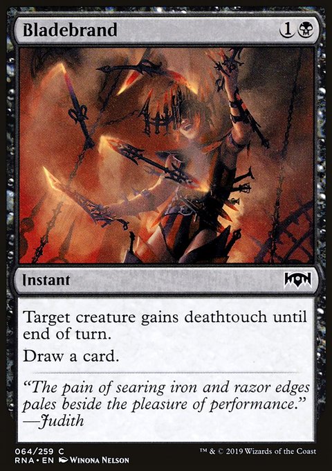 Bladebrand, Ravnica Allegiance #64, Magic: The Gathering card