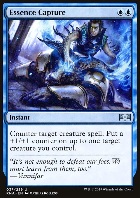 Essence Capture, Ravnica Allegiance #37, Magic: The Gathering card