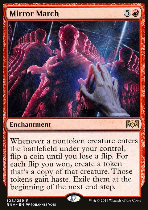 Mirror March, Ravnica Allegiance #108, Magic: The Gathering card
