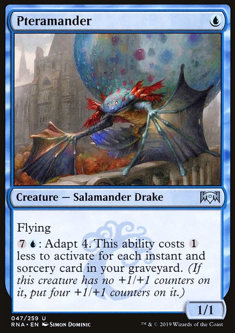 Pteramander, Ravnica Allegiance #47, Magic: The Gathering card