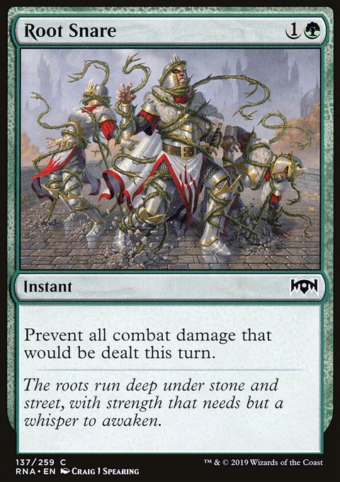 Root Snare, Ravnica Allegiance #137, Magic: The Gathering card