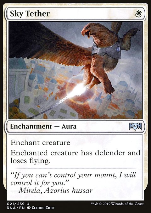 Sky Tether, Ravnica Allegiance #21, Magic: The Gathering card