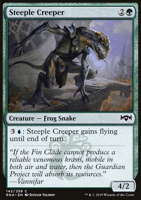 Steeple Creeper, Ravnica Allegiance #142, Magic: The Gathering card