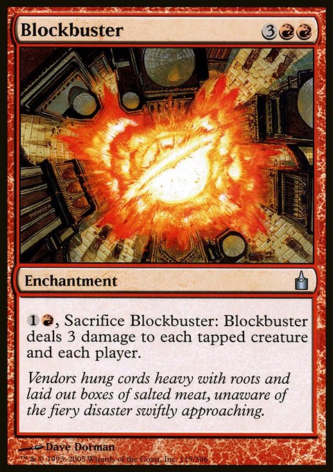 Blockbuster, Ravnica: City of Guilds #115, Magic: The Gathering card
