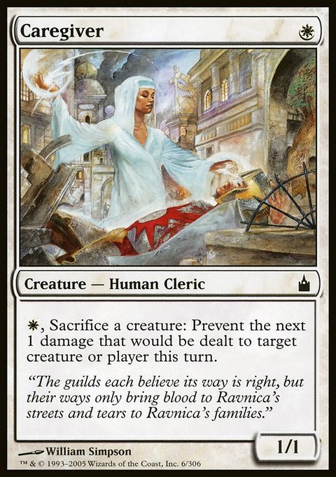 Caregiver, Ravnica: City of Guilds #6, Magic: The Gathering card