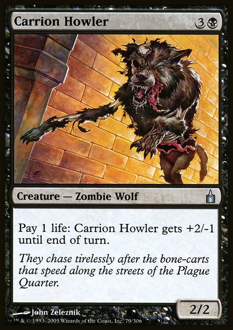 Carrion Howler, Ravnica: City of Guilds #79, Magic: The Gathering card