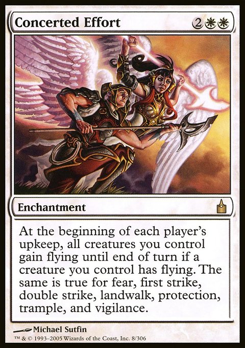 Concerted Effort, Ravnica: City of Guilds #8, Magic: The Gathering card