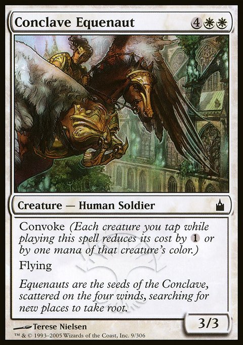 Conclave Equenaut, Ravnica: City of Guilds #9, Magic: The Gathering card