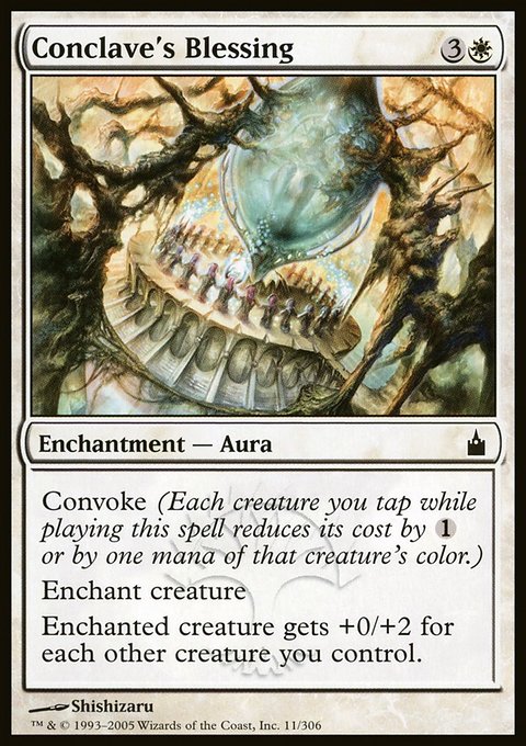 Conclave's Blessing, Ravnica: City of Guilds #11, Magic: The Gathering card