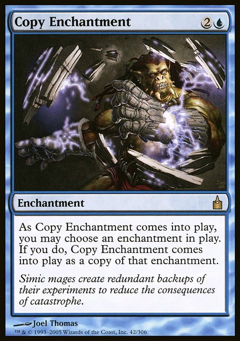 Copy Enchantment, Ravnica: City of Guilds #42, Magic: The Gathering card