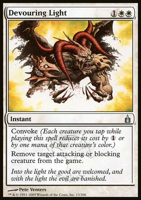 Devouring Light, Ravnica: City of Guilds #13, Magic: The Gathering card