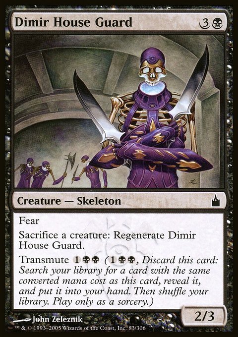 Dimir House Guard, Ravnica: City of Guilds #83, Magic: The Gathering card