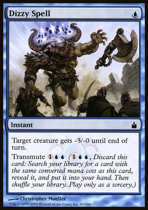 Dizzy Spell, Ravnica: City of Guilds #43, Magic: The Gathering card