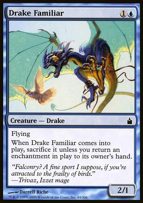 Drake Familiar, Ravnica: City of Guilds #44, Magic: The Gathering card