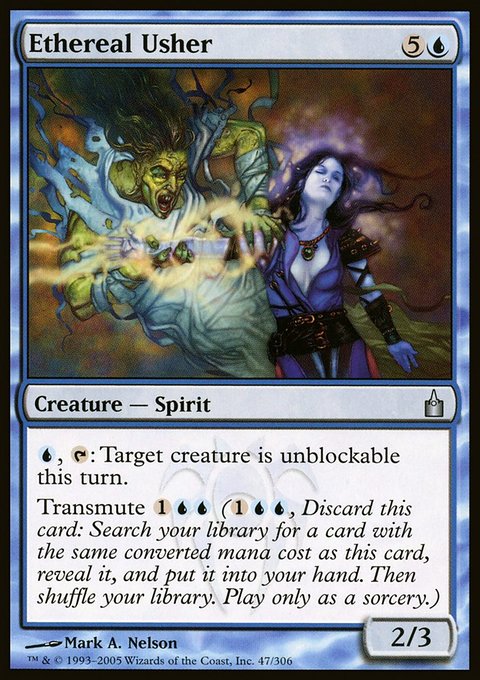 Ethereal Usher, Ravnica: City of Guilds #47, Magic: The Gathering card