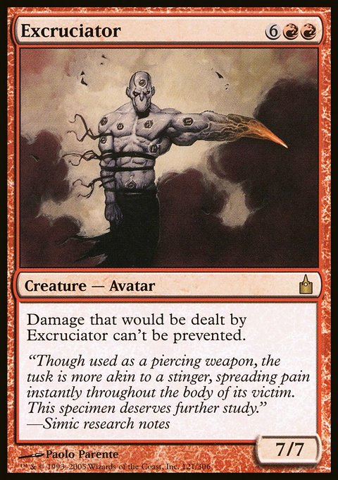 Excruciator, Ravnica: City of Guilds #121, Magic: The Gathering card