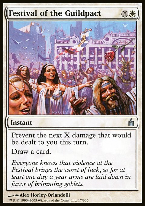 Festival of the Guildpact, Ravnica: City of Guilds #17, Magic: The Gathering card